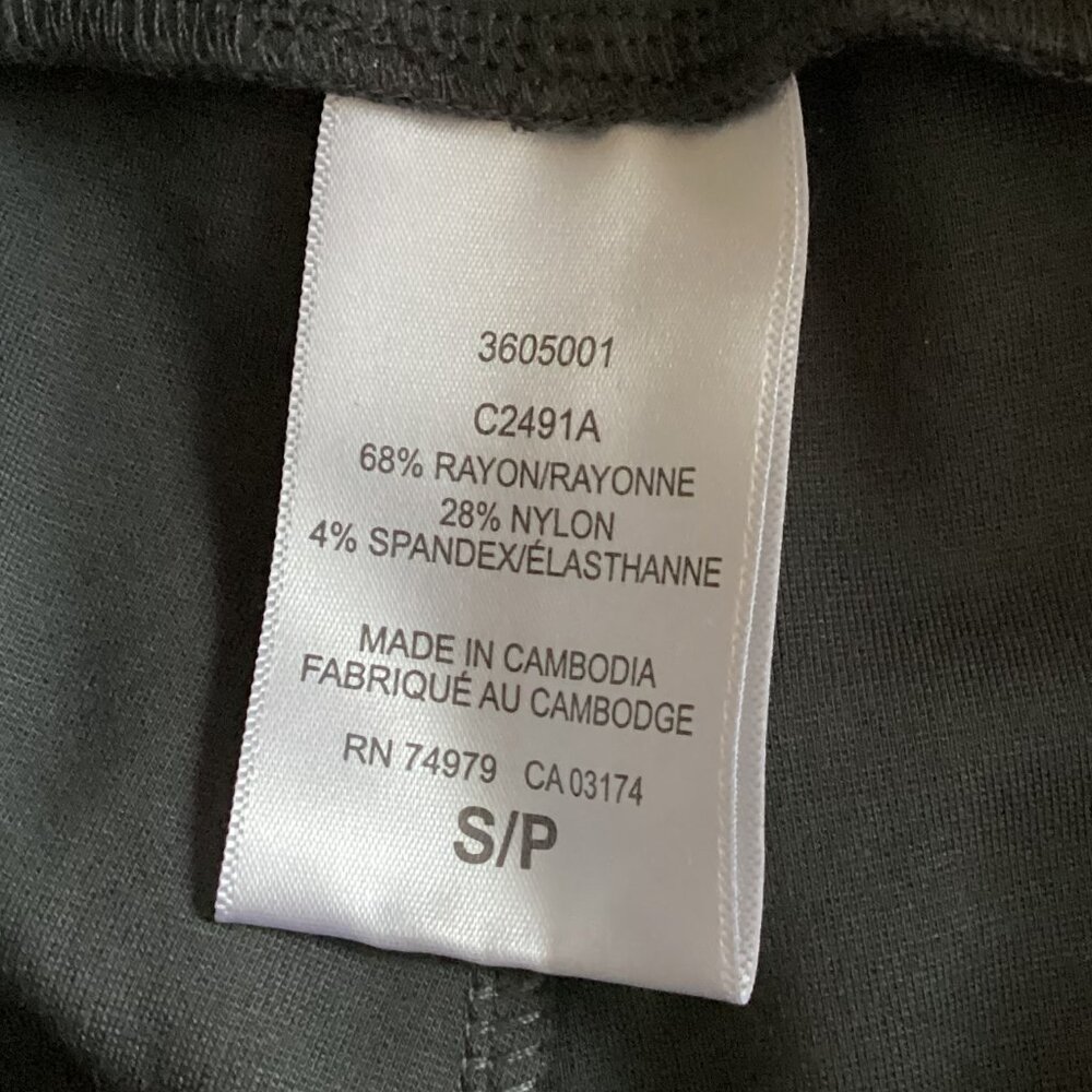Parasuco Jeans Women's Gray Leggings Activewear Jogging Size S/P Gym Stretch - Picture 7 of 7